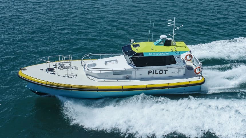 Norman R. Wright & Sons Build Pilot Boats for PNG Ports Corporation &raquo; pilot boat
